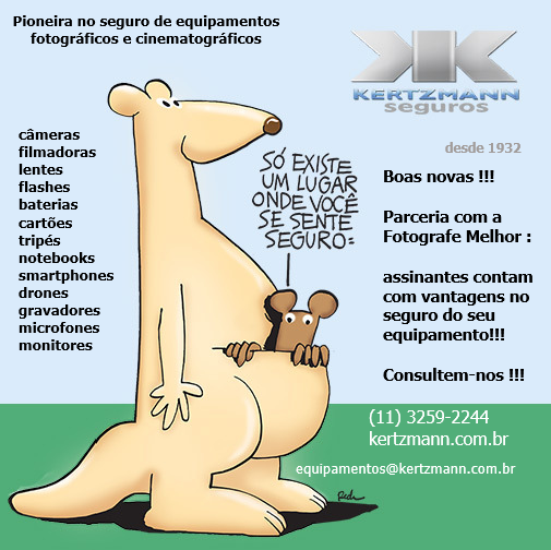 Parceria Kertzmann Seguros com a Revista Fotografe Melhor